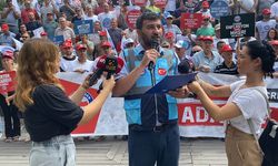 Memur-Sen Eskişehir'de eylem yaptı; "Alın terinden tasarruf olmaz"