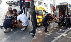 Eskişehir’de feci kaza; Motosikletli kadına çarptı!