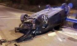 Yol çalışmasını fark etmedi; Az daha canlarından oluyorlardı!