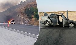 Otomobili bakımdan çıktı; Yarım saat sonra cayır cayır yandı!