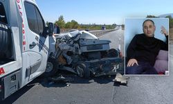 Korkunç trafik kazası; Feci şekilde can verdi!