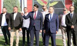Vali Hüseyin Aksoy’dan Eskişehirspor altyapı tesislerinde inceleme!