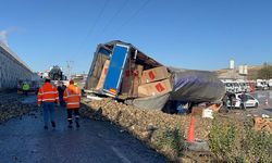 Eskişehir'de feci kaza; 12 metrelik köprüden düştü!