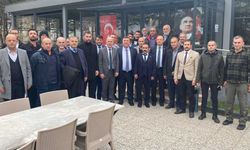 MHP'li yöneticiler Beylikova'yı ziyaret etti; Bu ilçede herkes çok memnun!