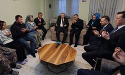 Cumhurbaşkanı Erdoğan Eskişehir’de şehit ailesini ziyaret etti!