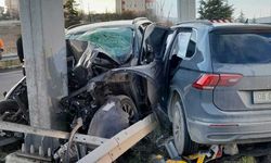 Eskişehir’de feci kaza; Sürücü hayatını kaybetti!