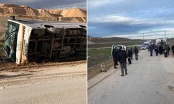Eskişehir’de kamyon ile belediye otobüsü çarpıştı!