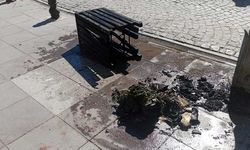 Eskişehir'de sorumsuz bir vatandaş küçük çaplı yangına neden oldu!