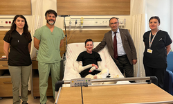 Türkiye'de ilk olan tedavinin Eskişehir'de uygulanmasıyla ayağı kesilmekten kurtuldu!