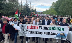 Eskişehir'in kalbinden Filistin'e destek: Umuda yürüyüş!