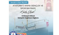 Eskişehir Sağlık Sen, 19 Mayıs'ta Türk Milleti'nin Geleceğe İnançını Kutladı!