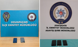 Eskişehir'de Telefon Hırsızlarına Baskın