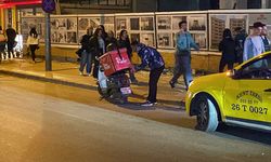 Eskişehir’de Motosikletli Kurye Kazası Zincirleme Kazayı Önledi!
