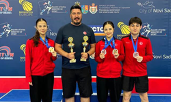 Eskişehirli Sporcular Sırbistan’da Madalyaları Topladı