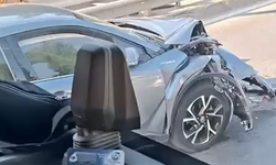 Eskişehir Çevre Yolunda Feci Kaza Araçlardan Biri Pert Oldu