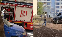 Eskişehir’de Boş Arazide Yangın! Çocukların Ateşle Oyunu Paniğe Neden Oldu
