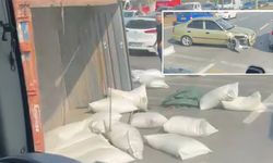Eskişehir’de Kavşakta Feci Çarpışma! Traktör Devrildi