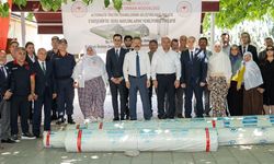 Vali Aksoy Sera Örtüsü Teslim Törenine Katıldı