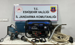 Eskişehir’de Tarihi Eser Kazısı Yapanlara Jandarma Baskını