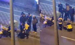 Eskişehir’de Motosikletten Düşen Kurye Hastaneye Kaldırıldı!