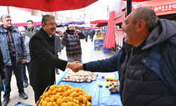 Eskişehir Valisi Erdinç Yılmaz’dan Pazarcı Esnafına Ziyaret!