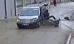 Eskişehir'deki Feci Kazada Genç Kurye Ağır Yaralandı!