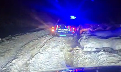 Eskişehir'den Geziye Giden Aile Karda Mahsur Kaldı!