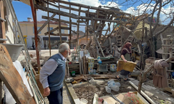 Eskişehir’de Yol Çalışmasında Yaşlı Çiftin Evi Adeta Yerle Bir Oldu!