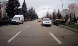 Eskişehir'de Kontrolden Çıkan Otomobil Takla Attı!