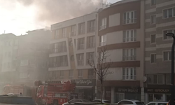 Eskişehir’de Bir İşletmenin Bacasında Çıkan Yangın Korkuttu!