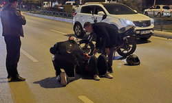 Eskişehir’de Kaza Yapan Motosiklet Sürücüsü Kıl Payı Kurtuldu!