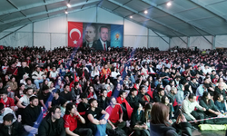 Eskişehir’de Milli Maç Heyecanı Dede Korkut Parkı'nda Yaşandı!