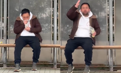 Eskişehir’de Okul Önündeki Durakta Bali Çeken Şahıs Tedirgin Etti!