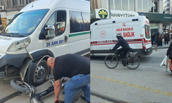 Eskişehir’de tramvay yolunda çarpışma! 1 yaralı