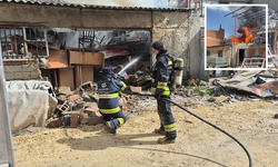 Eskişehir’de Yangın Paniği! Mobilya Deposu Adeta Küle Döndü!