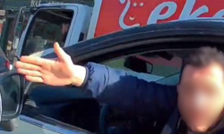 Eskişehir'de Akan Trafikte Sinirler Bir Anda Gerildi!