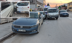 Eskişehir’de 4 Aracın Karıştığı Kazada Faciadan Dönüldü!