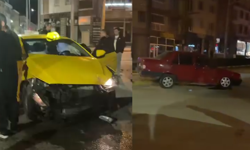 Eskişehir’de Alkollü Olduğu İddia Edilen Sürücü Taksiyle Çarpıştı!