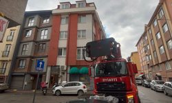 Eskişehir’de Binanın Bacasında Çıkan Yangın Korkuttu!