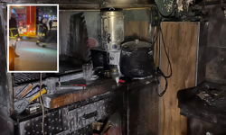 Eskişehir’de Gece Saatlerinde Çıkan Yangın Paniğe Neden Oldu