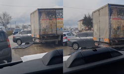 Eskişehir’de Kalabak Su Dağıtım Aracı Kaza Yaptı!