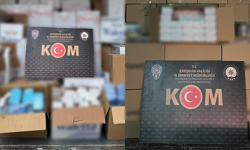 Eskişehir'de KOM Ekiplerinden Dev Kaçakçılık Operasyonu!
