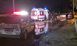 Eskişehir’de Kontrolden Çıkan Araç Duvara Çarparak Durabildi