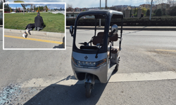 Eskişehir’de Ters Yöne Giren Elektrikli Araç Kazaya Neden Oldu!