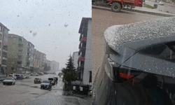 Eskişehirlilere Bahar Ayında Kar Sürprizi!