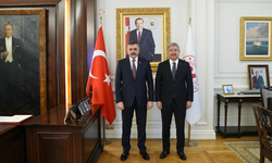Vali Yılmaz’dan İçişleri Bakanı Mustafa Çiftçi’ye Ziyaret!