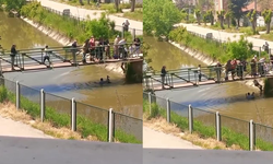 Eskişehir’de Sulama Kanalına Düşen Çocuğu Vatandaş Kurtardı