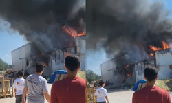Eskişehir EMKO Sanayi Sitesi’nde Korkutan Yangın!