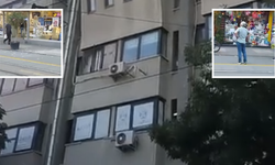 Eskişehir’de Facianın Eşiğinden Dönüldü! Binadan Kopan Parçalar Yola Düştü!