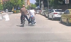 Eskişehir’de Trafikte Tehlikeli Yolculuk Kameraya Yansıdı!